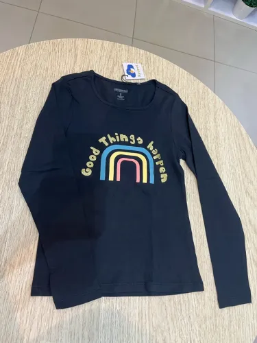 Camisetas manga longa infantil 