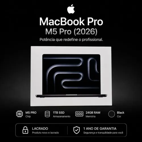 MacBook Pro M5 Pro/ 14.2 - 24GB/1Tb SSD - Space black