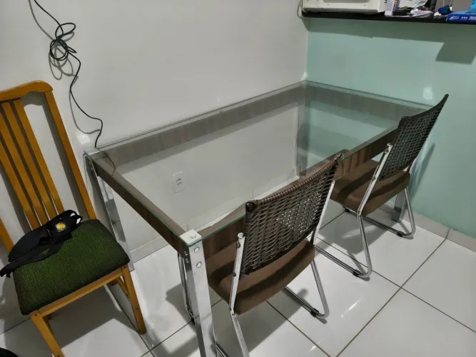 MESA DE VIDRO