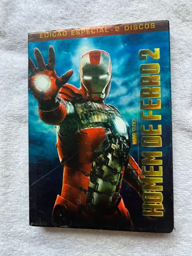 DVD Homem de Ferro 2 - Edição Especial 2 Discos (Com Luva) Original