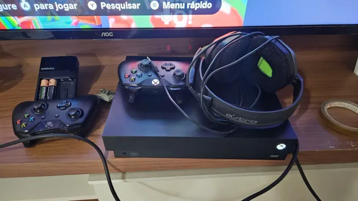 Xbox one x completo