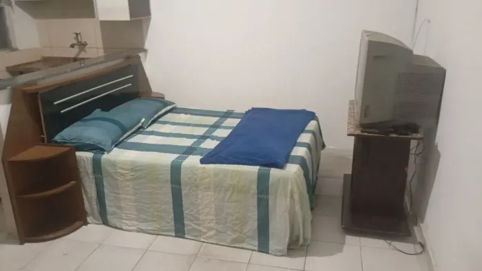 Apartamento 1 quarto tipo kitnet mobiliado no final da Abílio machado 