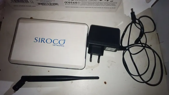 Roteador sem fio wireless Siroco Evo _w301ar +4 cabos de redes 6 , 2 , 1,5 e 1 metros