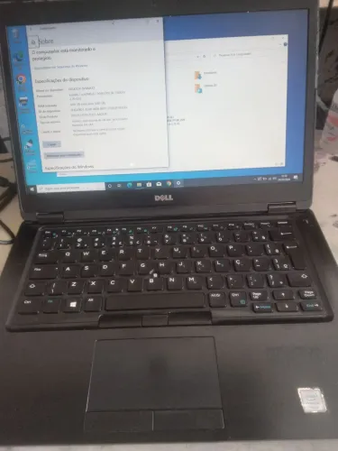 Notebook dell i5 da sétima geração +mvme 128
