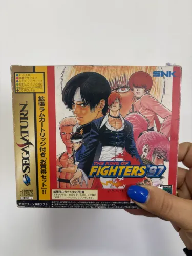 Jogo Sega Saturno The King Fighters 97 - Original Completo Relacrado