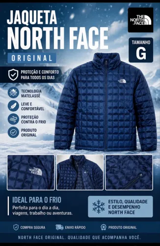 Jaqueta North face masculina original 
