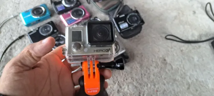 Câmera Gopro hero 3+ e cartão de 16gb