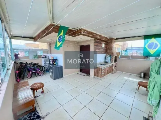 Cobertura 4 Quartos, 2 Suítes, 2 Vagas no Bairro Piratininga - Belo Horizonte