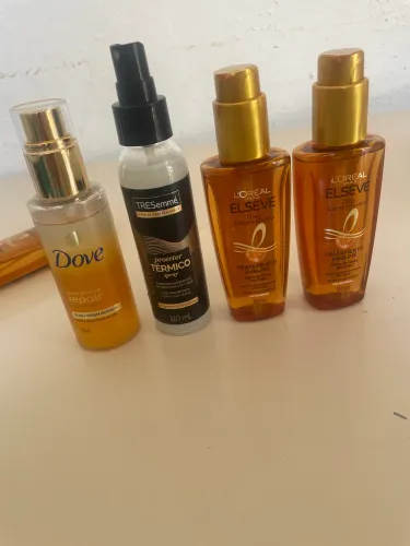 Produtos para cabelo novos