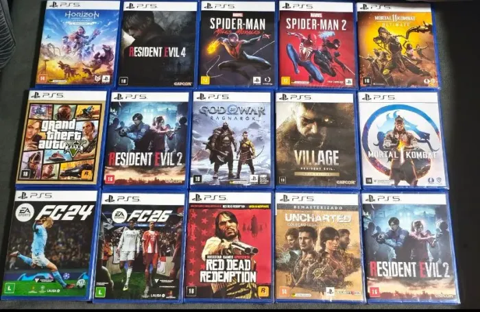 Jogos playstation 5 lacrados 