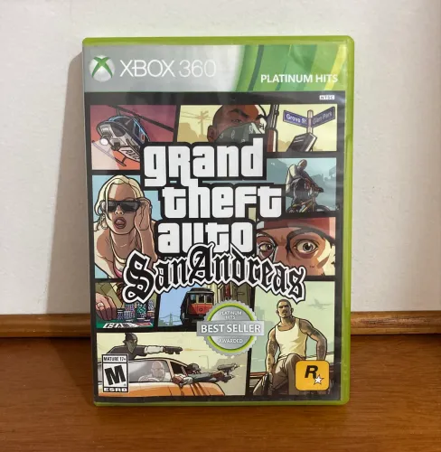 GTA San Andreas Xbox 360 Original (Faço envio)