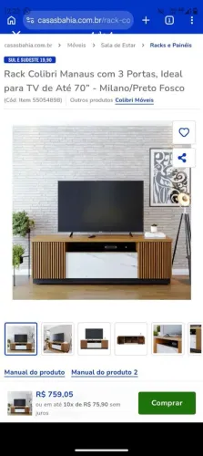 Rack para TV