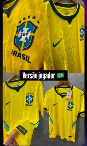 CAMISA DA SELEÇÃO BRASILEIRA DE FUTEBOL