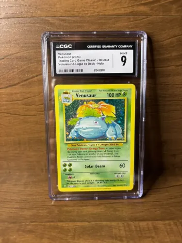 Venusaur (003/034) Graduada CGC 9