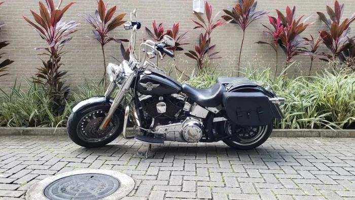 HARLEY-DAVIDSON FAT BOY FLSTF 2014 PARA QUEM ENTENDE DE HARLEY