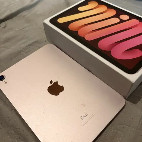 Ipad mini 6 - cor rosa - 64 gb