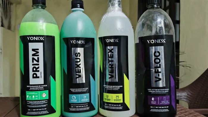 Kit Estética Automotiva Vonixx - VEXUS + VERTEX + V-FLOC + PRIZM<br>