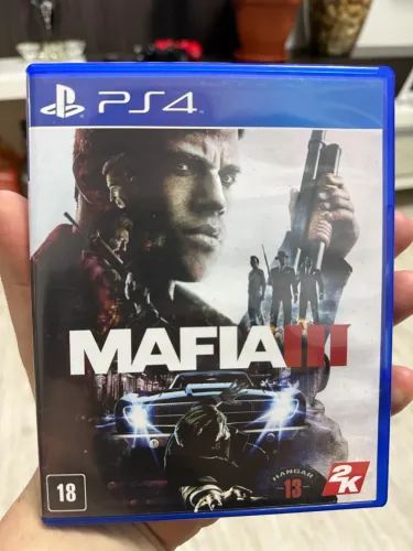 Jogo PS4 - Mafia III + MAPA 