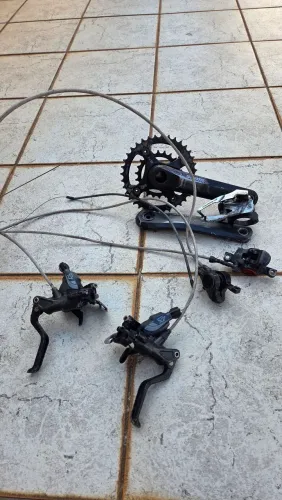 Kit Sram X7 e freios Fórmula RX