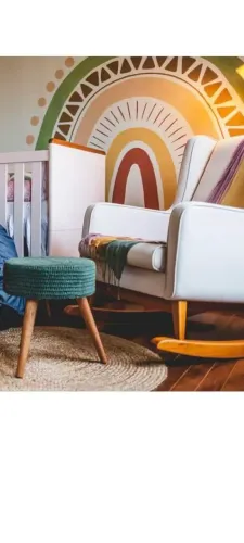 Cadeira / poltrona de balanço - amamentação 