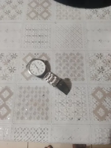 Relógio de prata orient