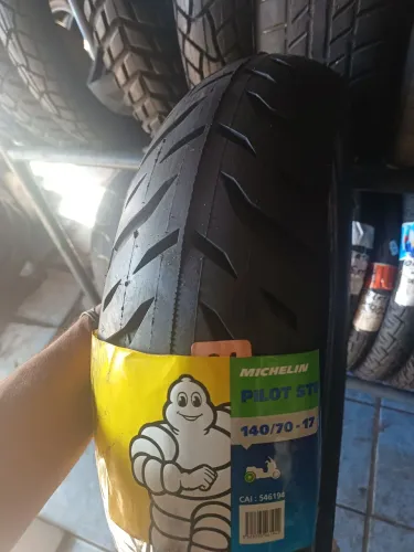 Pneu 140/70R17 Michelin Pilot Street2 TL(CB300, Fazer250, Twister)