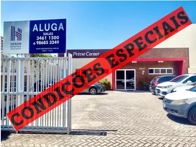 Salas disponiveis para locação no Primer Center, com aproximadamente 15m².