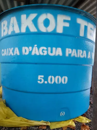 Caixa da água fibra bakoff 5.000 lt