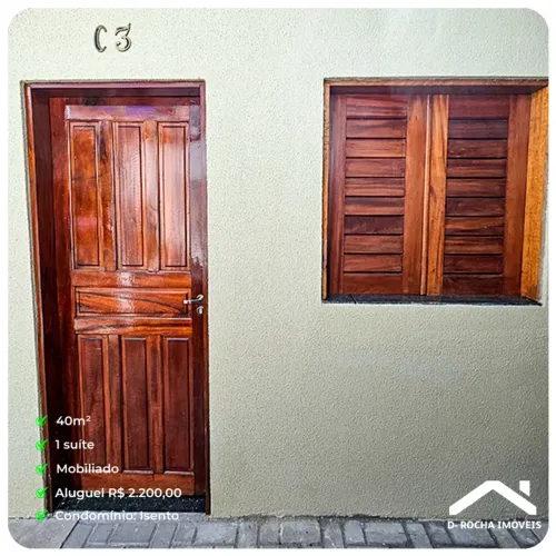 Imóvel para aluguel possui 40 metros quadrados com 1 quarto em Meireles - Fortaleza - CE