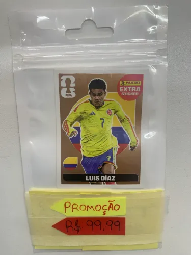 Legend Panini Extra Sticker Luis Díaz Bronze FIFA 2026 Rara