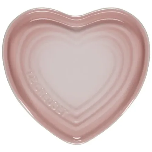 Coração Rosa Le Creuset