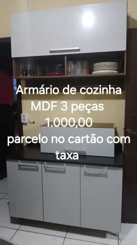 Armário de cozinha 3 peças 