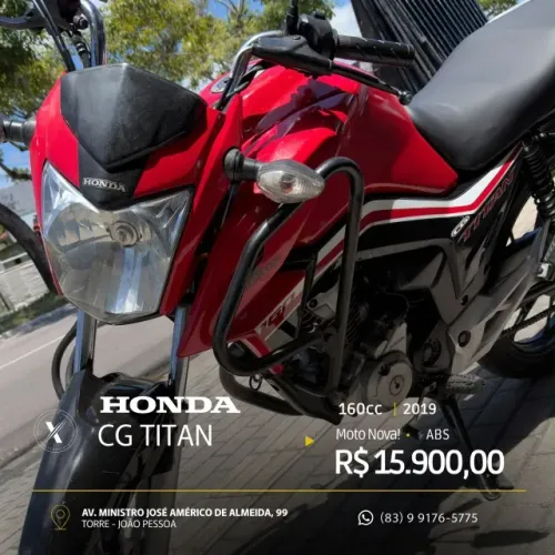 HONDA CG FAN 160c 2019
