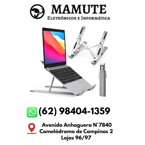 Suporte De Notebook De Alumínio Ajustável Para Notebook De 6 Ângulos Ajustável De Alumínio