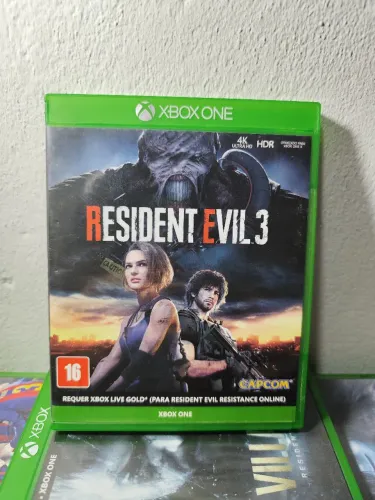 Jogo Resident Evil 3 Remake - Xbox One e Series X Mídia Física