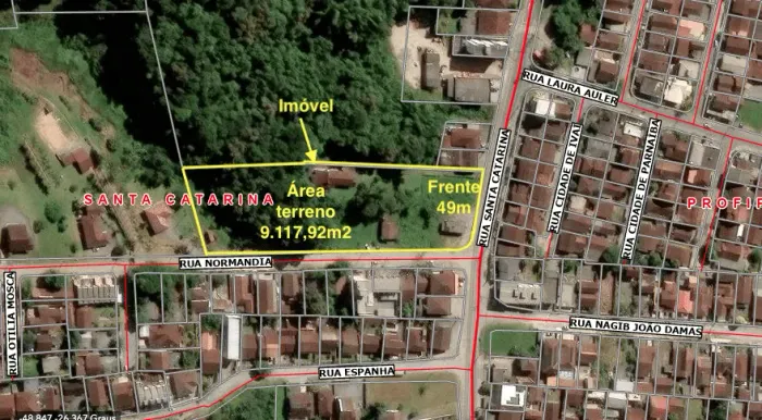 TERRENO no SANTA CATARINA com 0 quartos para VENDA, 9118 m²