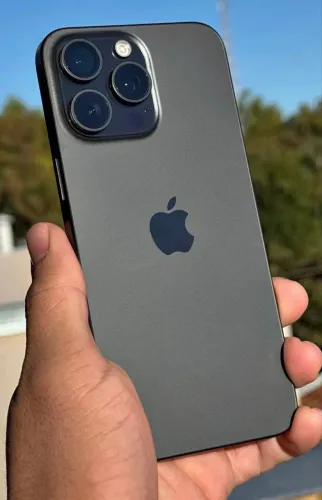 iPhone 15 Pro Max 256 preto  87% bateria caixa carregador 