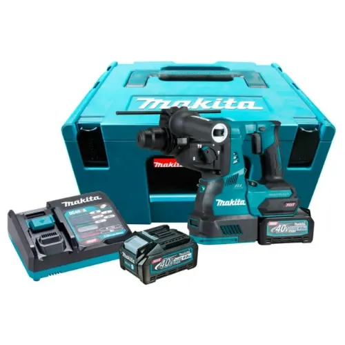 Martelete combinado com duas baterias 40v-4Ah ( Makita )