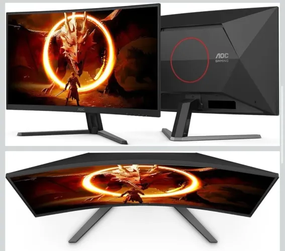 Monitor Gamer Curvo AOC AGON QUAD 32" 180Hz