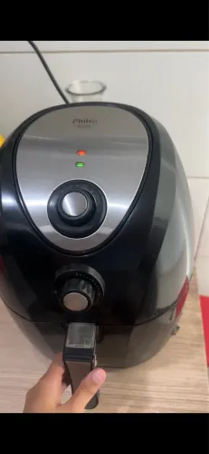 Air frayer Philco funcionando