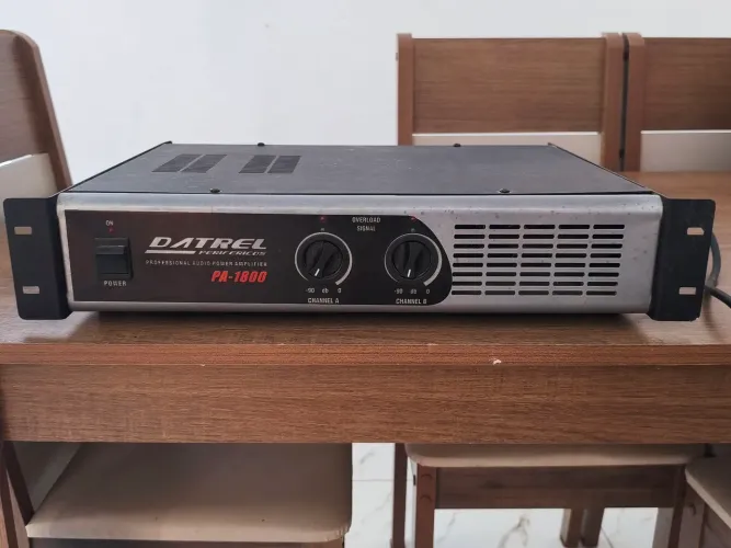 Amplificador de som datrel PA 1800