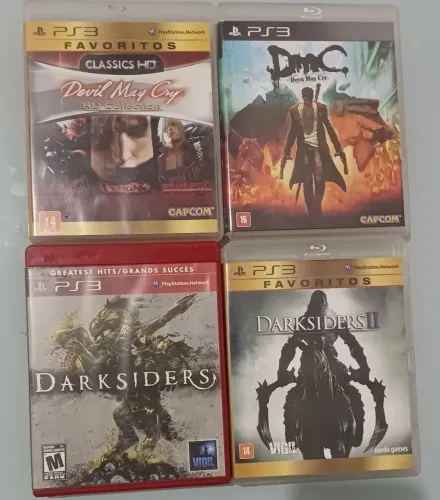 Coleção - Devil May Cry + Darksiders (PS3)