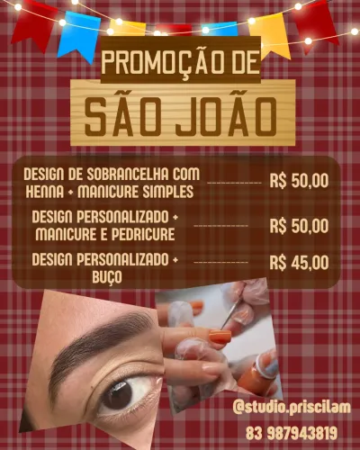 Design de sobrancelhas