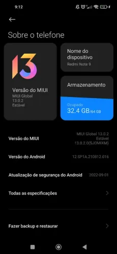 Redmi note 9