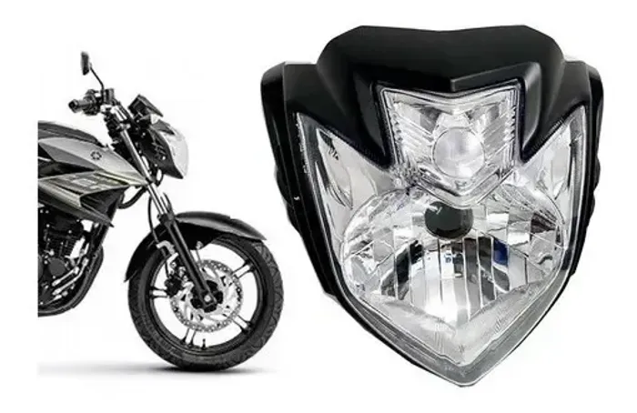 FAROL COMPL FAZER250 17 PRETO FOCO BRASIL