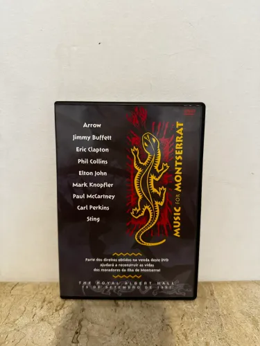 DVD: Music For Montserrat - Excelente Estado De Colecionador