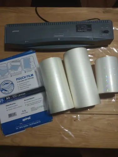 Plastificadora e laminadora aurora semi nova