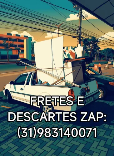 DESCARTES FRETES, MUDANÇAS, MONTADOR 