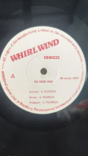 12" A. Pearson - no more War Reggae rare