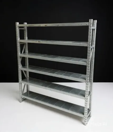 Mini Porta Pallet Palete Estante de aço Estante Metálica usado excelente estado